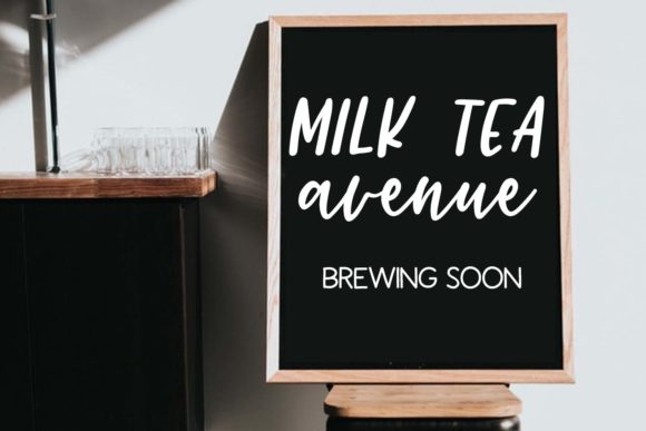 Choco Vanilla Font - Preview 5