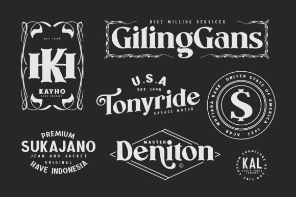 Benaco Font - Preview 1