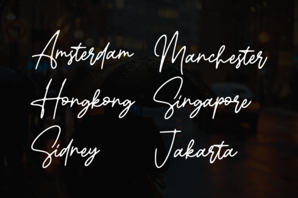 Gatheline Font PNG with transparent background - Preview 2