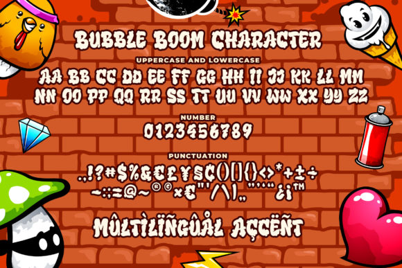 Bubble Boom Font - Preview 4