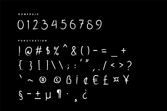 Dazalea Font - Preview 2