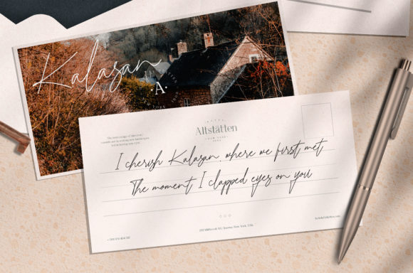 Katrina Signature Font PNG with transparent background - Preview 6