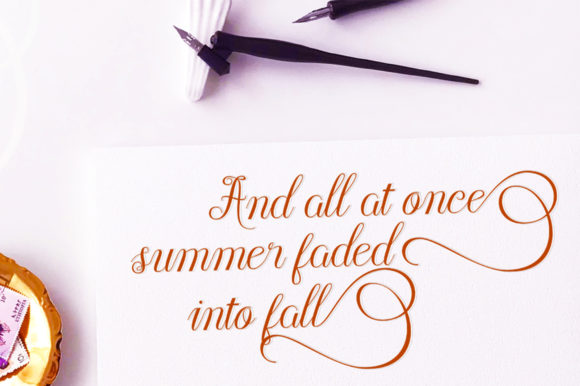 Minda Script Font PNG with transparent background - Preview 1