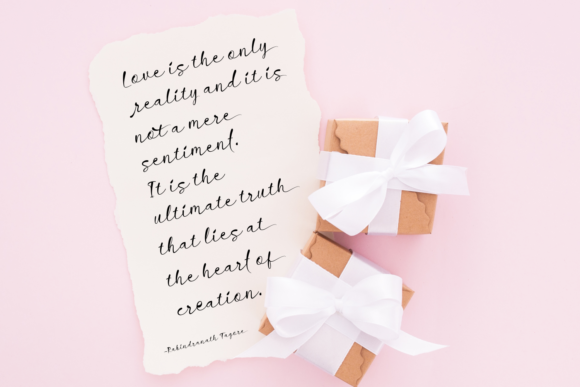 Rosellia Font PNG with transparent background - Preview 3
