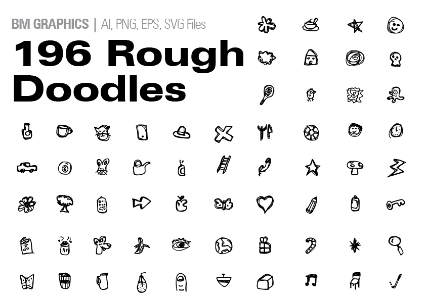 Rough Doodle Pack