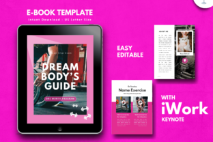 Preview of Fitness Girl Keynote Presentation sports presentation template
