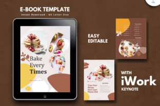 Preview of Bakery Recipe Keynote Presentation food presentation template