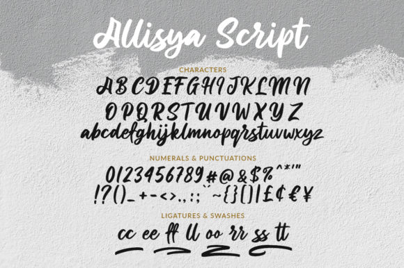 Allisya Font - Preview 5