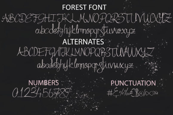 Forest Font - Preview 4