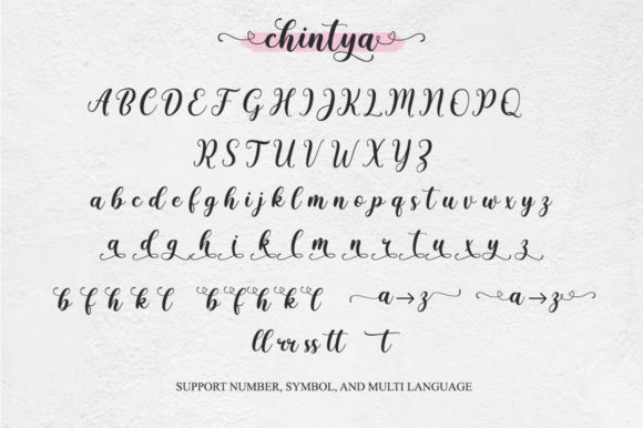 Chintya Font - Preview 5