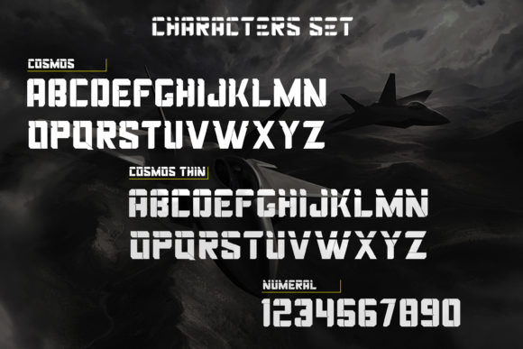 Cosmos Font - Preview 4