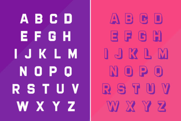 Laguna Duo Font PNG with transparent background - Preview 4