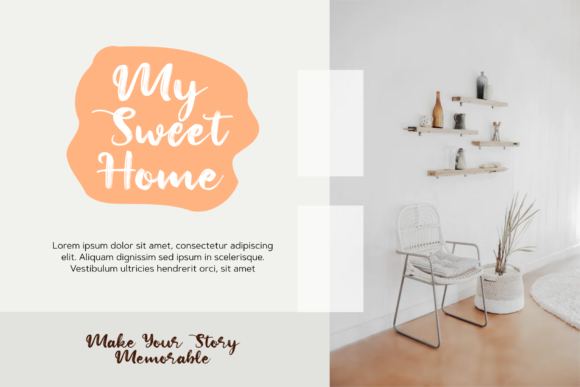 Mella Nissa Font PNG with transparent background - Preview 1