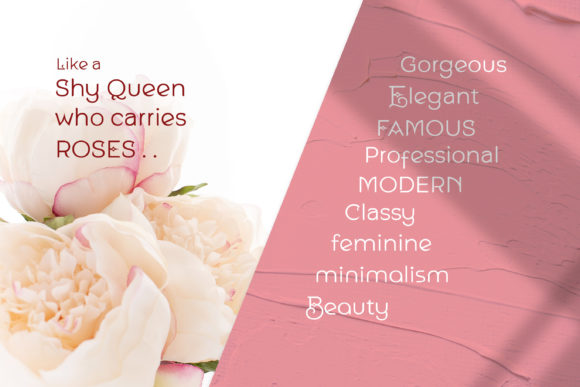 Queen Shy Font PNG with transparent background - Preview 1