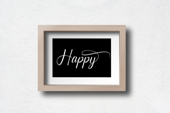 Raellisca Font PNG with transparent background - Preview 4