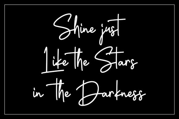 Shania Quinton Font PNG with transparent background - Preview 5