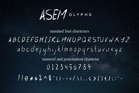 Asem Font - Preview 4