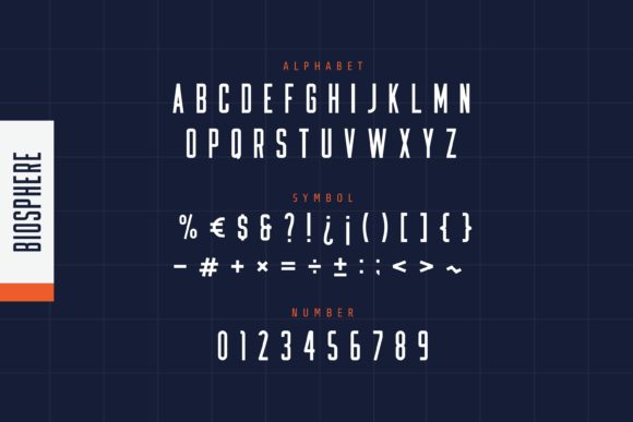 Biosphere Font - Preview 5