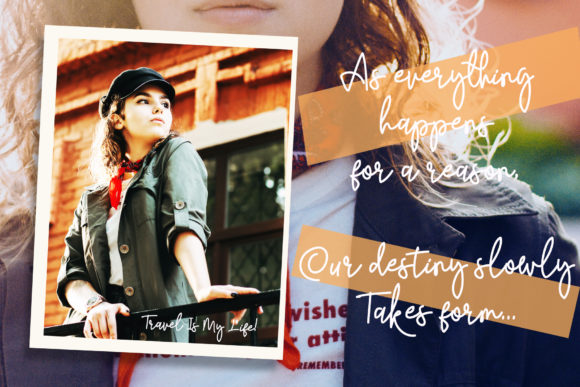 Giving Script Font - Preview 1