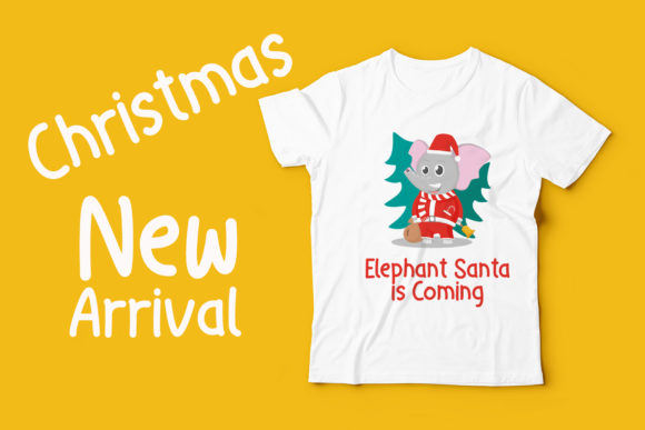 Little Christmas Font PNG with transparent background - Preview 2