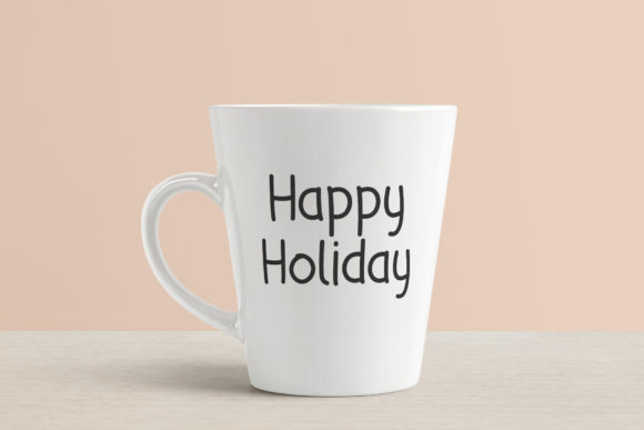 Little Christmas Font PNG with transparent background - Preview 3