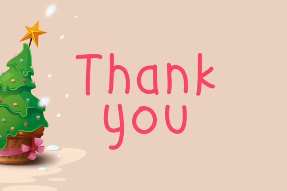 Little Christmas Font PNG with transparent background - Preview 6