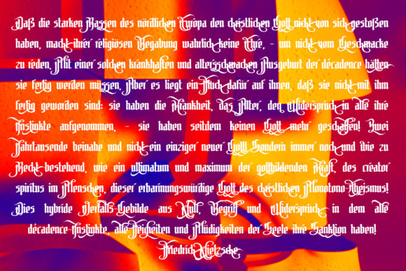 Phagoth Font PNG with transparent background - Preview 1