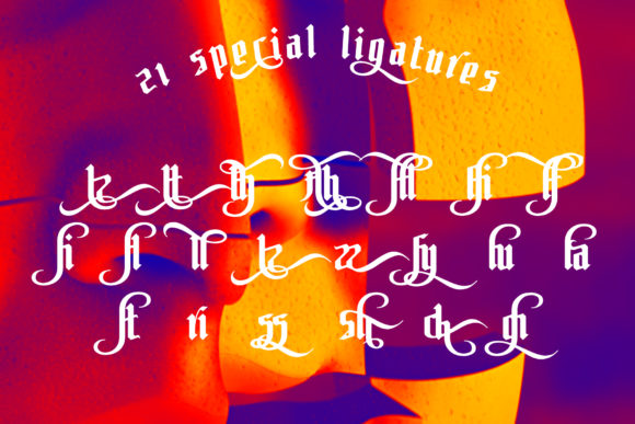 Phagoth Font PNG with transparent background - Preview 2