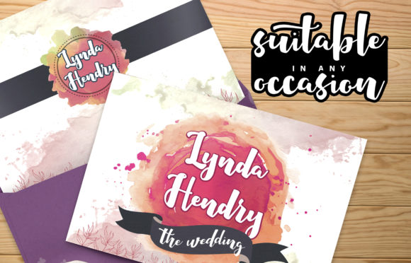 Maybelin Font PNG with transparent background - Preview 4