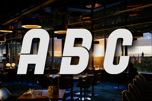 Restaurant Menu Font PNG with transparent background - Preview 2