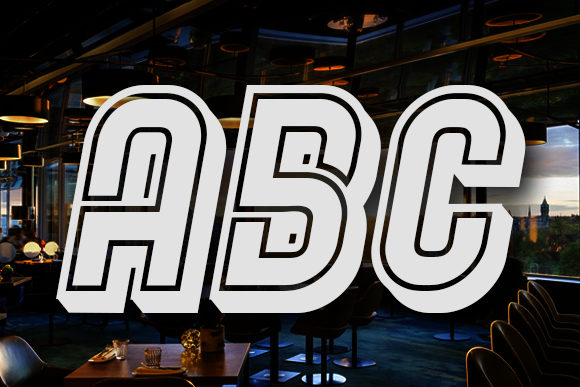 Restaurant Menu Font PNG with transparent background - Preview 3