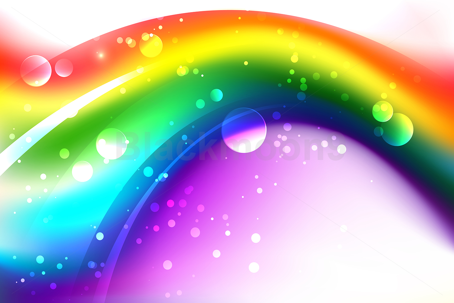 Background with Abstract Rainbow Graphic by Blackmoon9 · Creative Fabrica