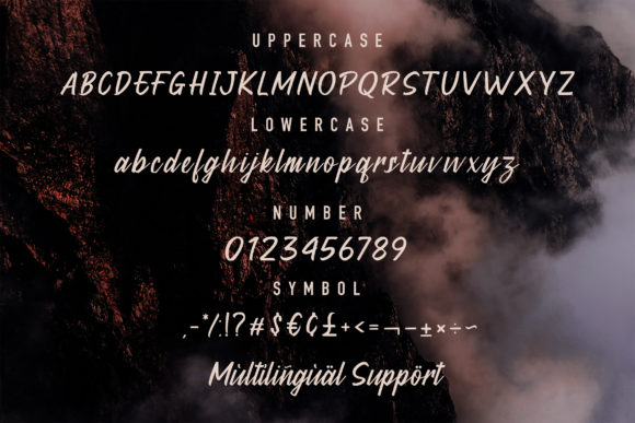 Madering Font PNG with transparent background - Preview 3