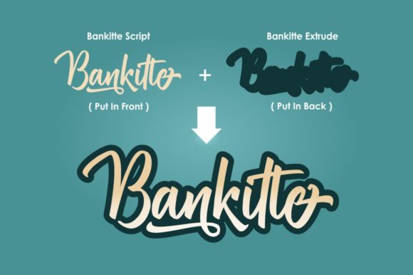 Bankitte Font - Preview 4