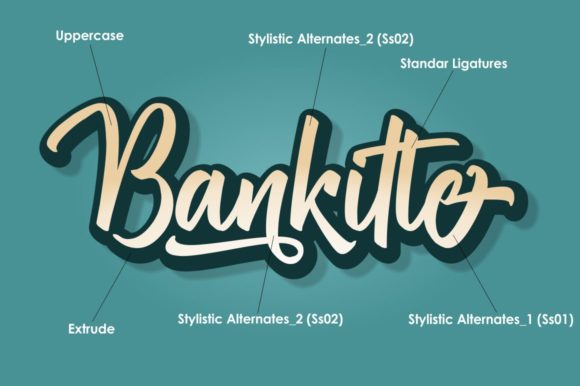 Bankitte Font - Preview 6