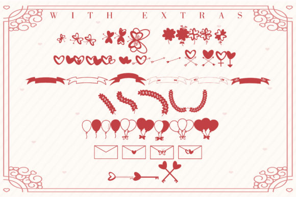Beautiful Kisses Font - Preview 2