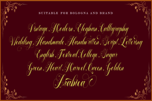 Bologna Font - Preview 4