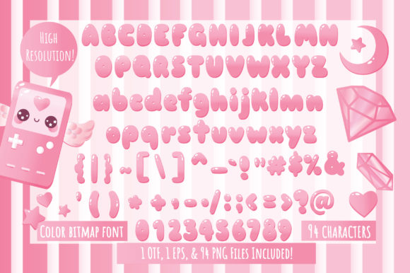 Cheery Pink Dreams Font - Preview 3