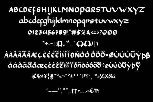 Easy 4 Font - Preview 1