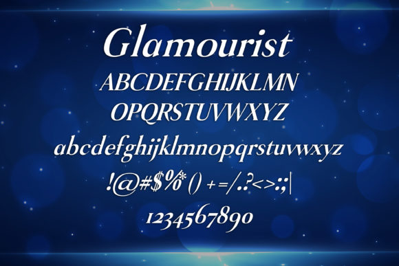 Glamourist Font - Preview 1