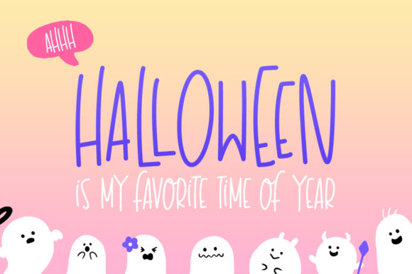 Haunted House Font - Preview 1