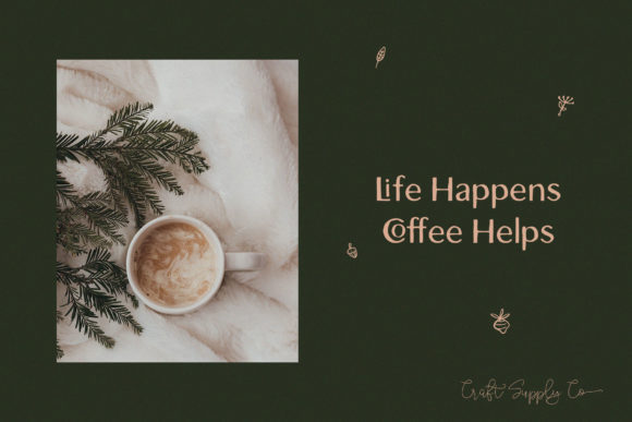 Lofi Cottage Font PNG with transparent background - Preview 1