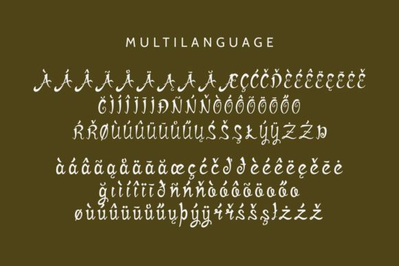 Mirinia Font PNG with transparent background - Preview 6