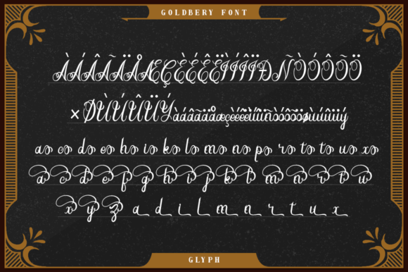 Goldbery Font - Preview 3