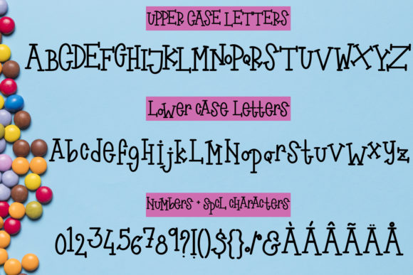Smartie Pants Font font preview - 1