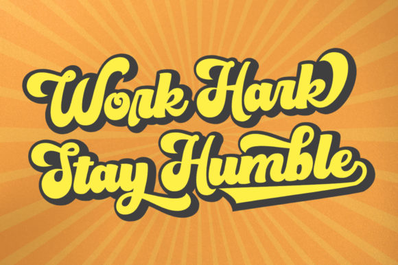 Groenly Script Font PNG with transparent background - Preview 4
