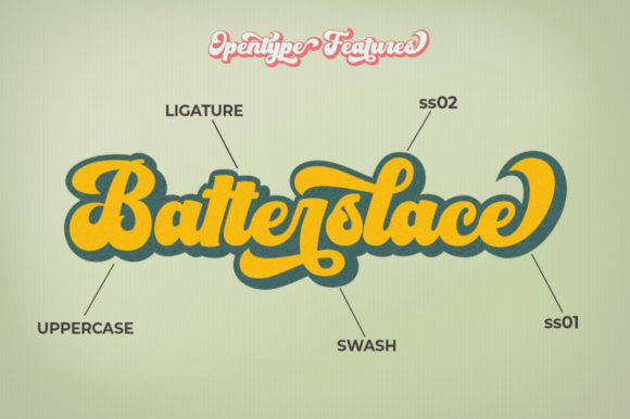 Groenly Script Font PNG with transparent background - Preview 5