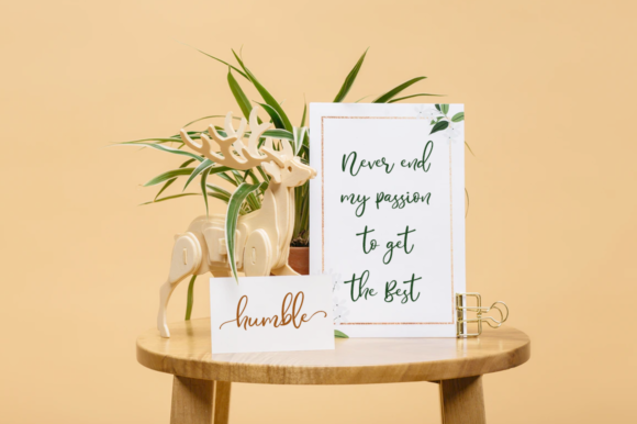 Mostly Bonny Font PNG with transparent background - Preview 2