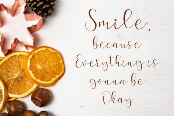Positive Attitude Font PNG with transparent background - Preview 2