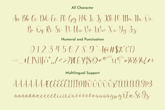 Positive Attitude Font PNG with transparent background - Preview 3